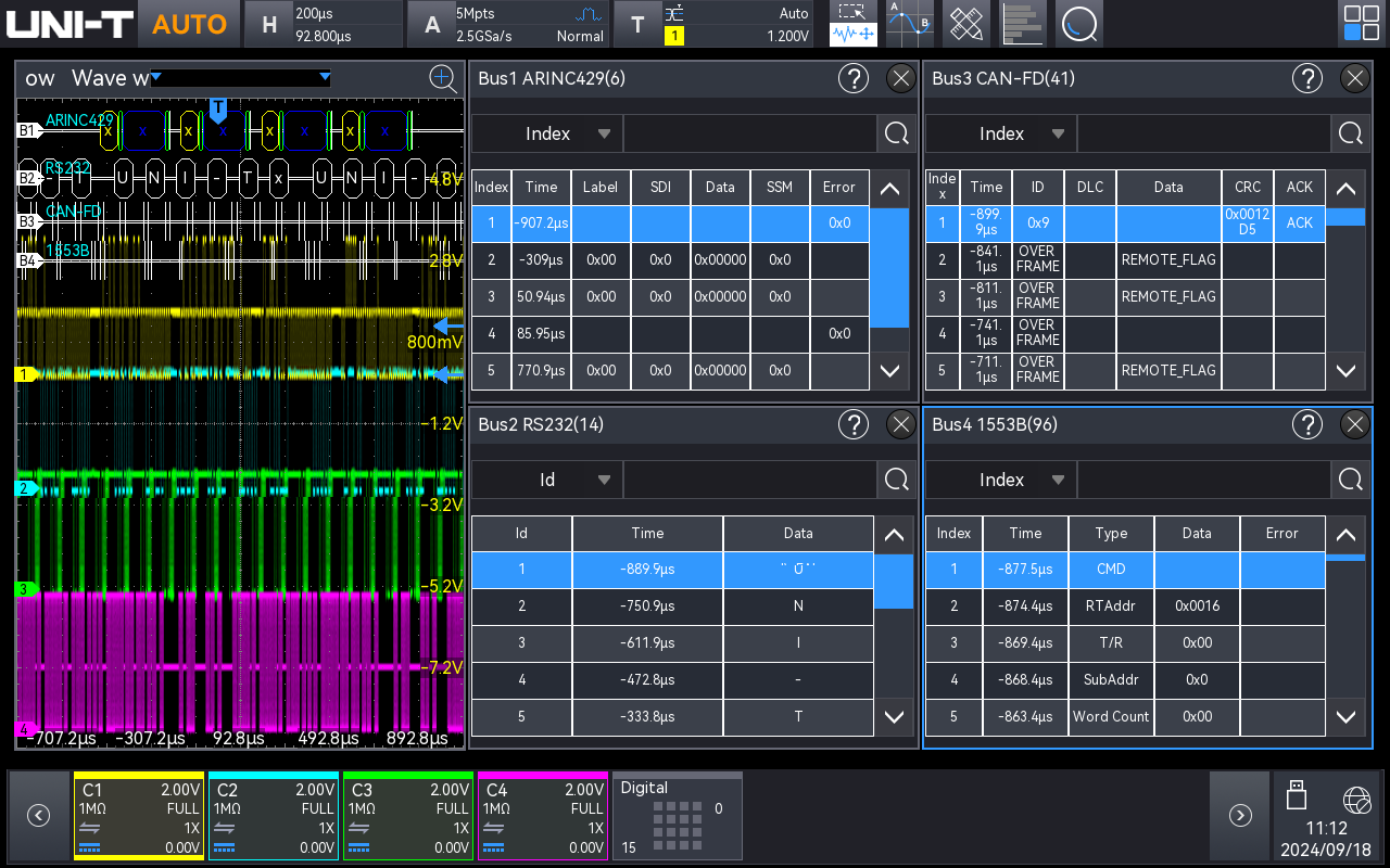 UNI-T MSO3000X-BND