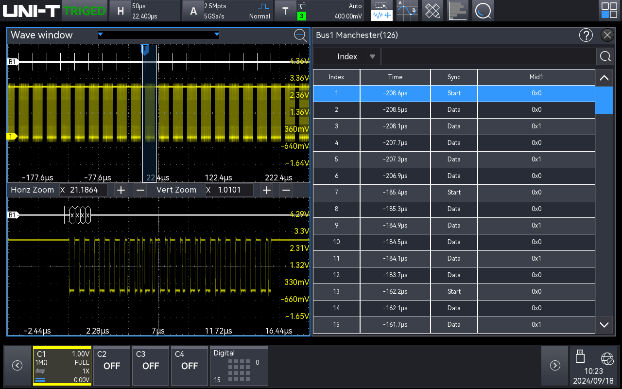 UNI-T MSO3000X-MANCH